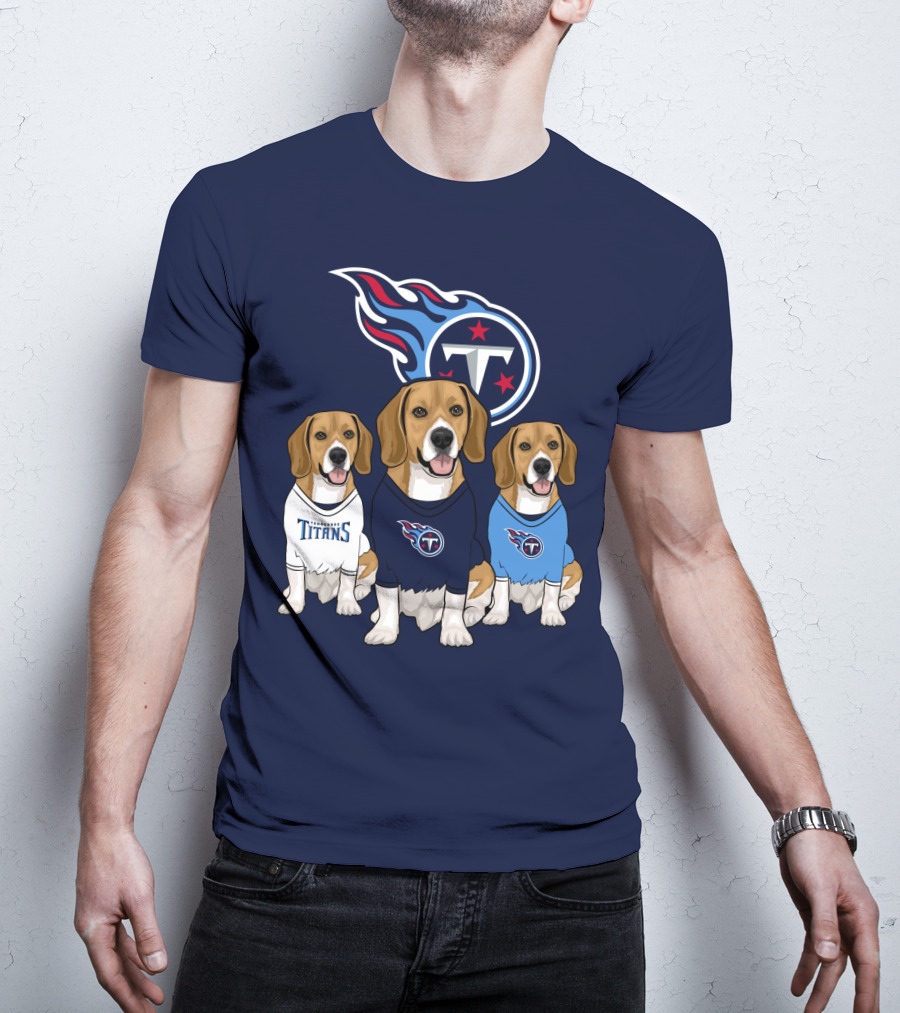 Tennessee Titans Beagle Fan T-Shirt