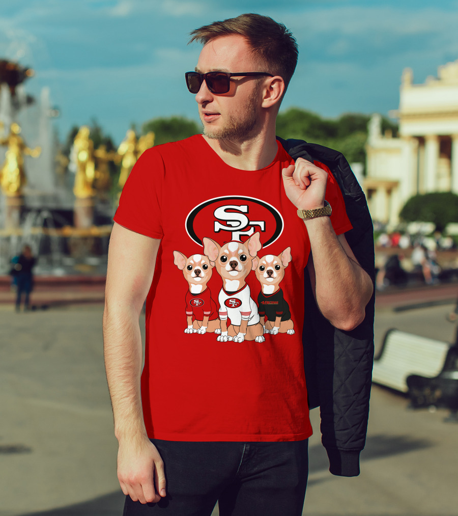 San Francisco 49ers Chihuahua T-Shirt