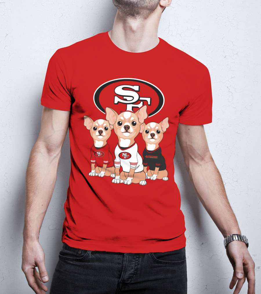San Francisco 49ers Chihuahua T-Shirt
