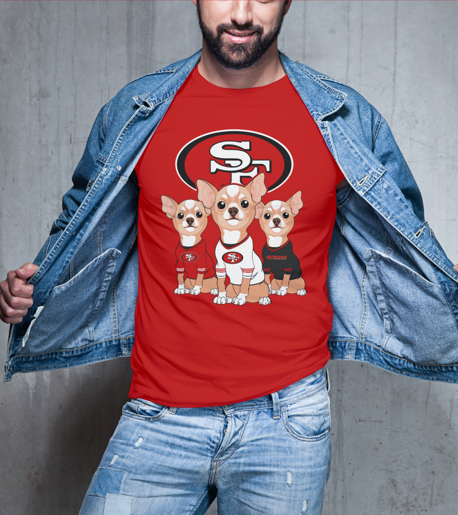 San Francisco 49ers Chihuahua T-Shirt
