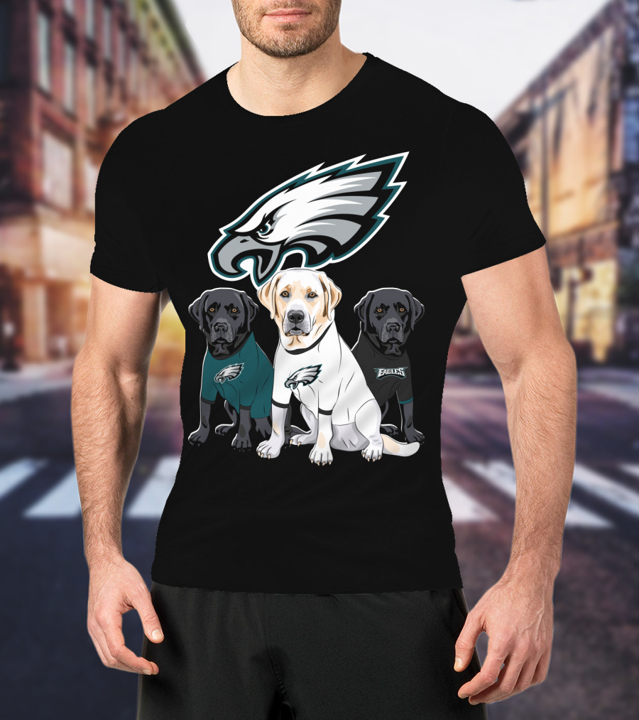 Eagles Labrador Trio T-Shirt