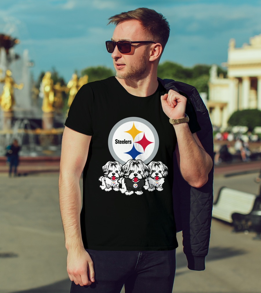 Steelers Shih Tzu T-Shirt