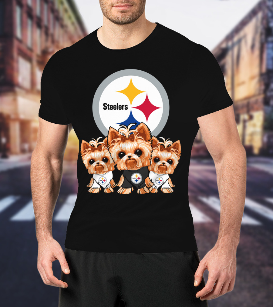 Steelers Yorkshire Terriers T-Shirt