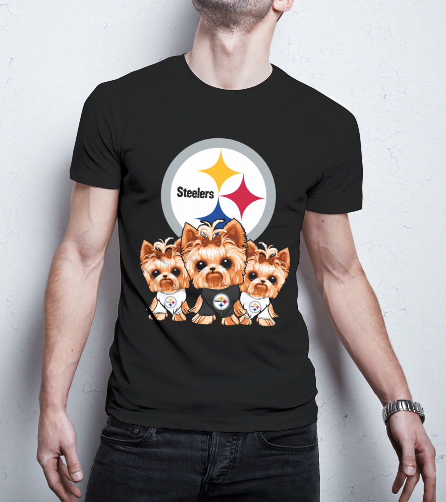 Steelers Yorkshire Terriers T-Shirt