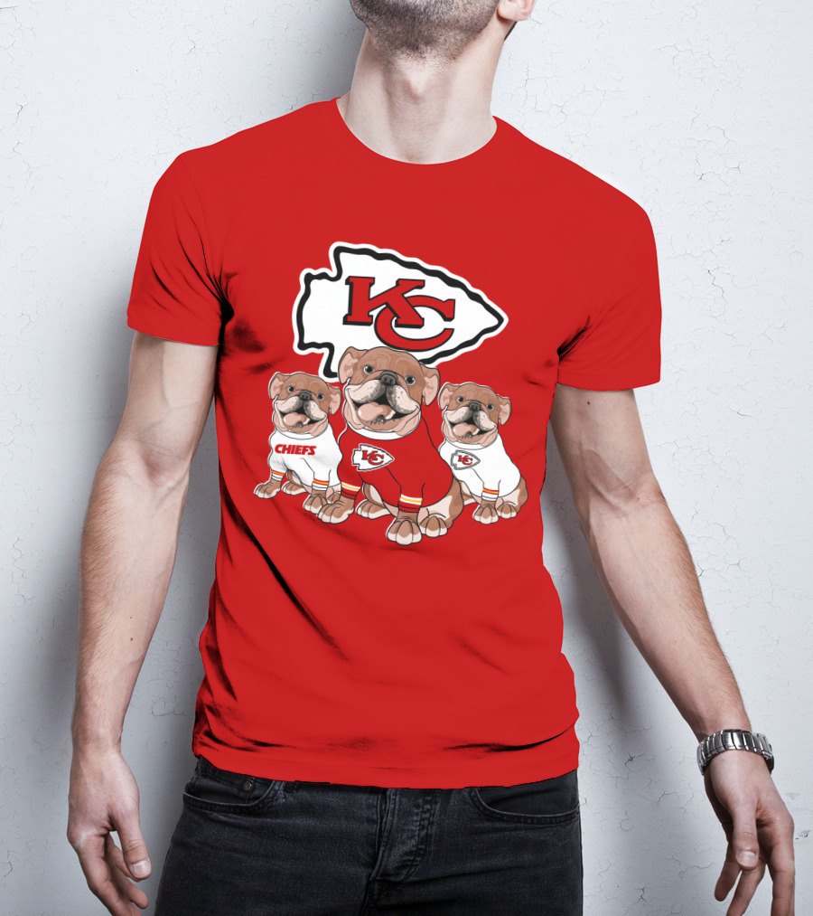 Kansas City Chiefs Bulldog T-Shirt