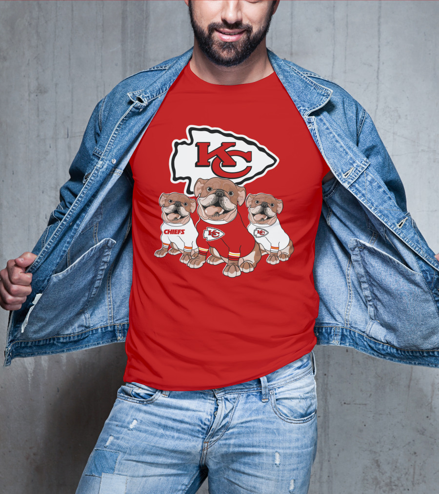 Kansas City Chiefs Bulldog T-Shirt
