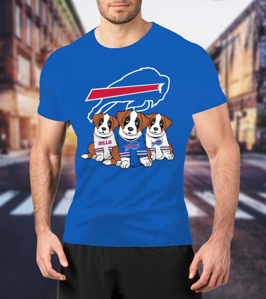 Buffalo Bills Puppies T-Shirt