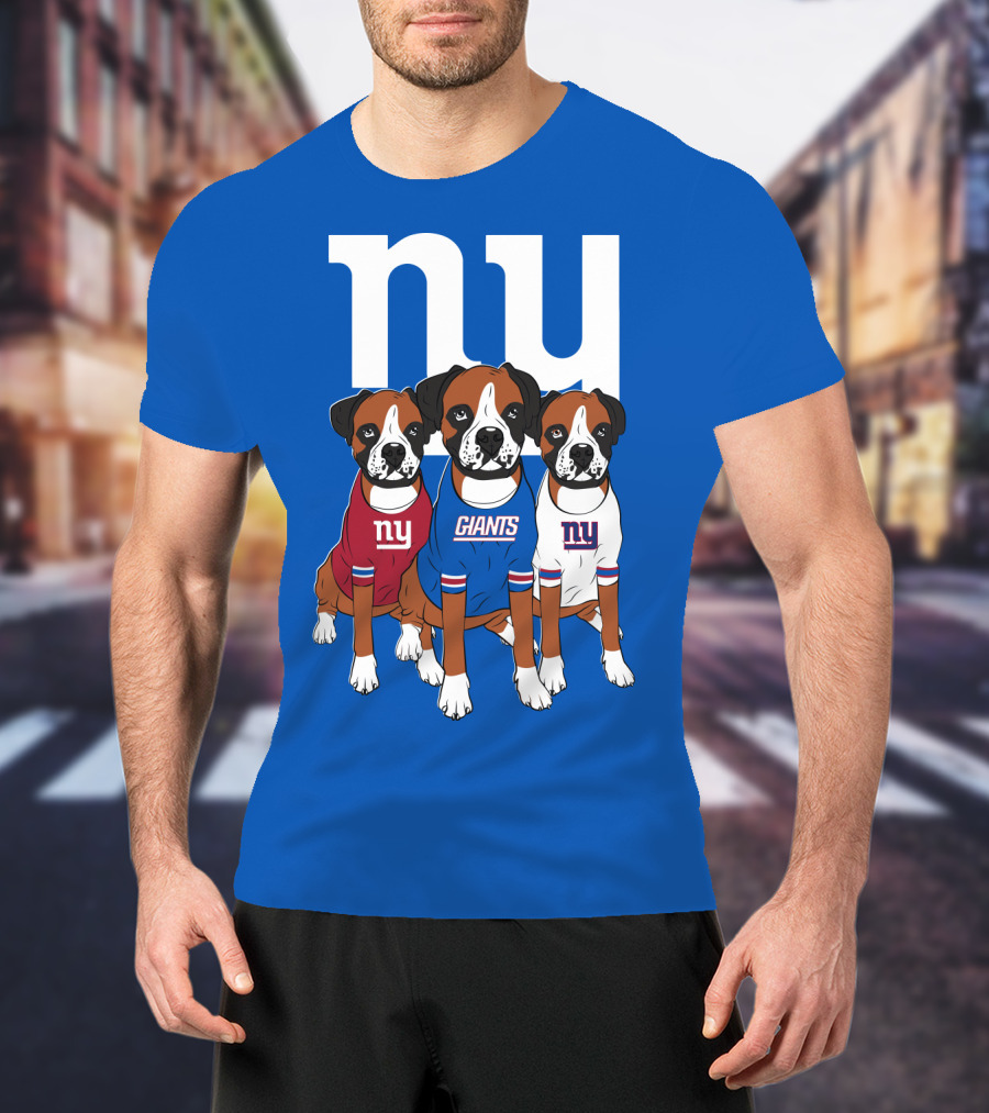 New York Giants Three Boxer T-Shirt