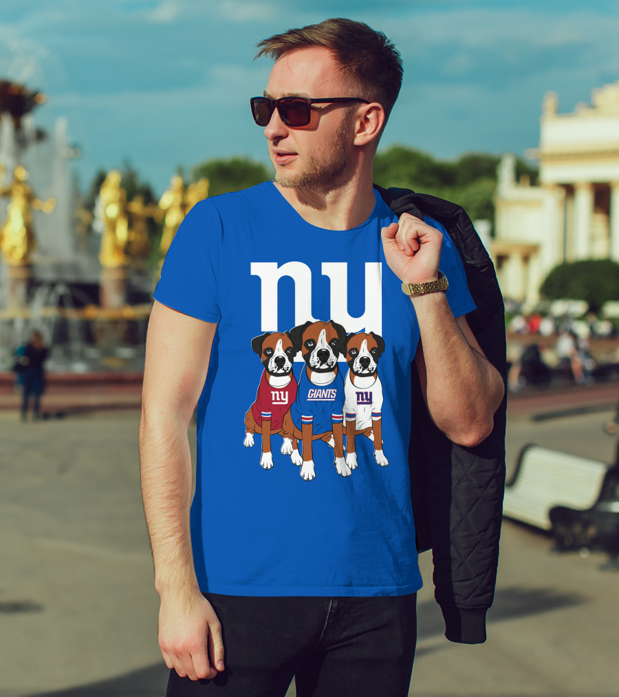 New York Giants Three Boxer T-Shirt