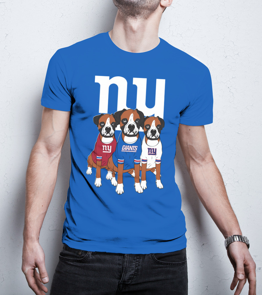 New York Giants Three Boxer T-Shirt
