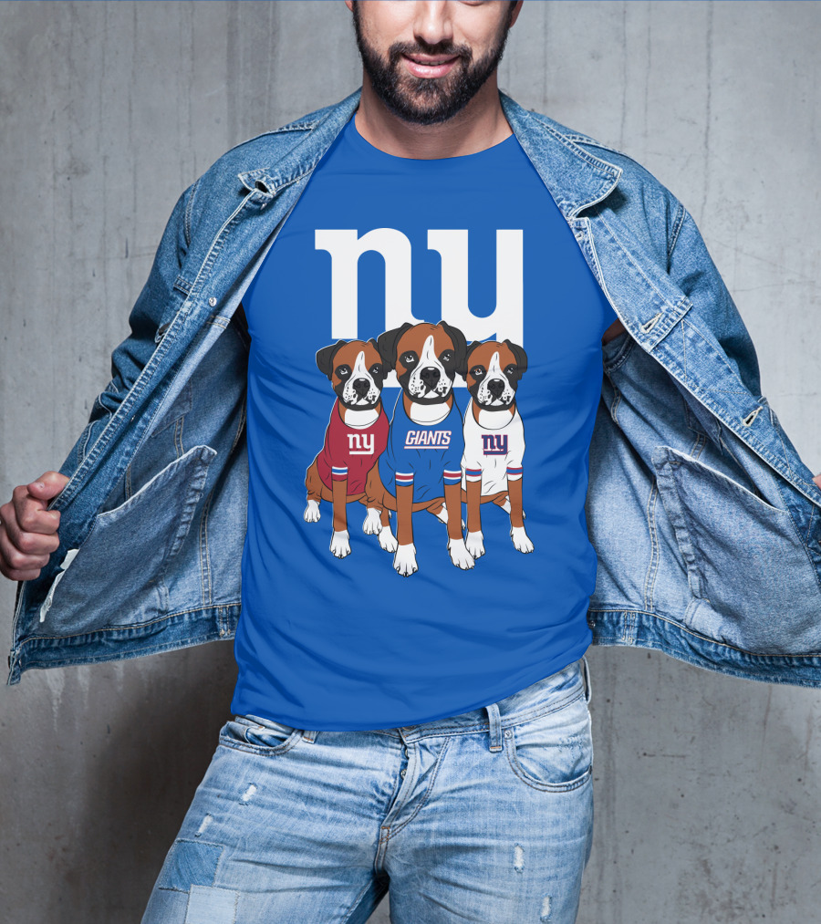 New York Giants Three Boxer T-Shirt