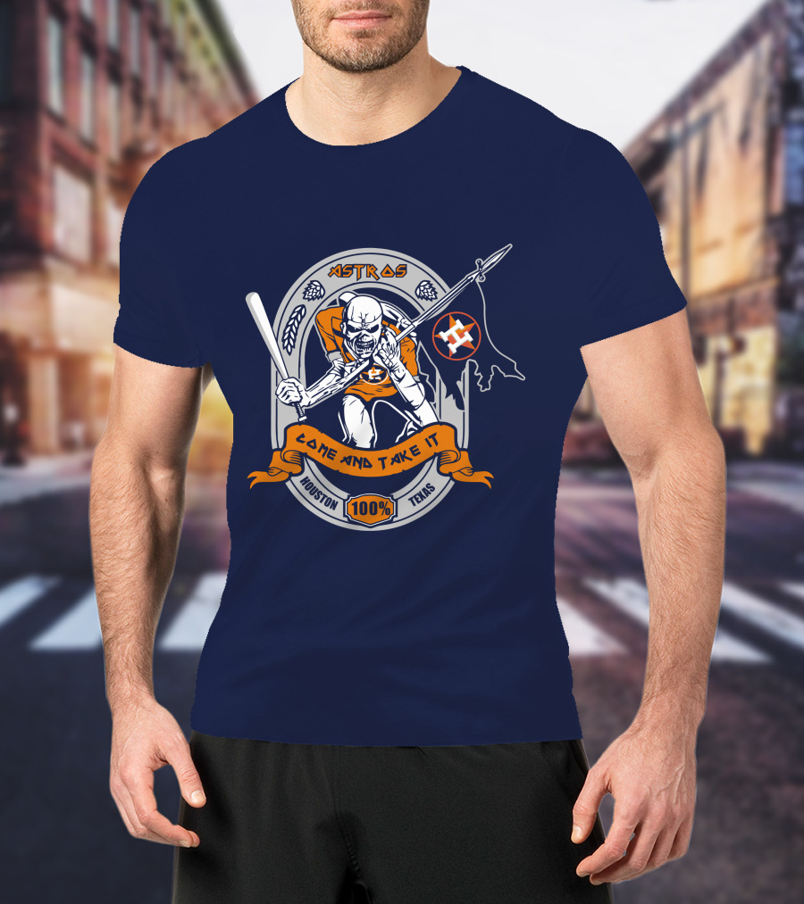 Astros Come And Take It Houston 100% Texas T-Shirt