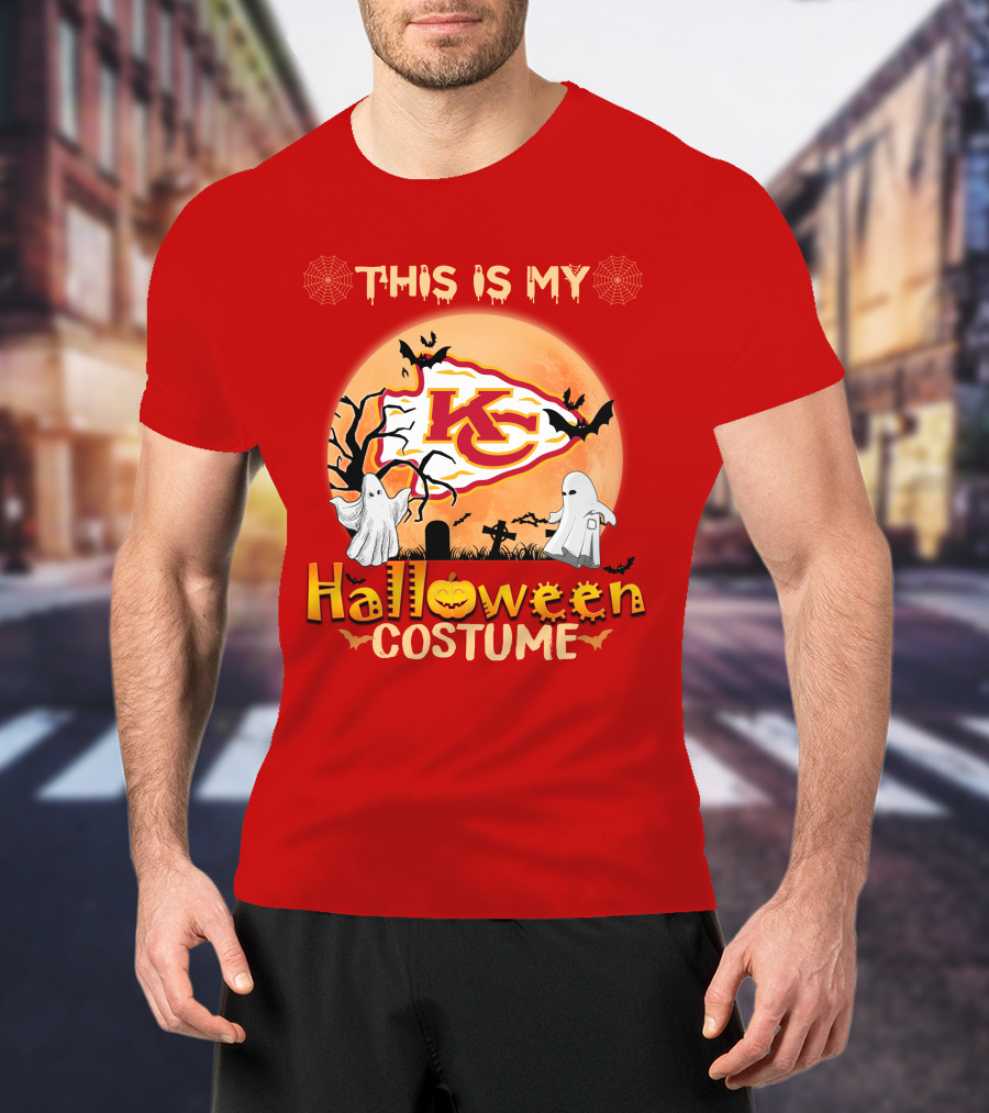 This Is My Kansas City Chiefs Halloween Costume T-Shirt