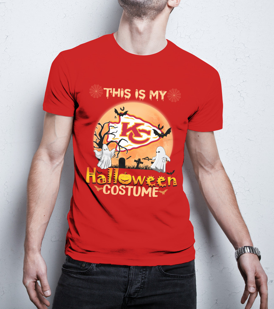 This Is My Kansas City Chiefs Halloween Costume T-Shirt