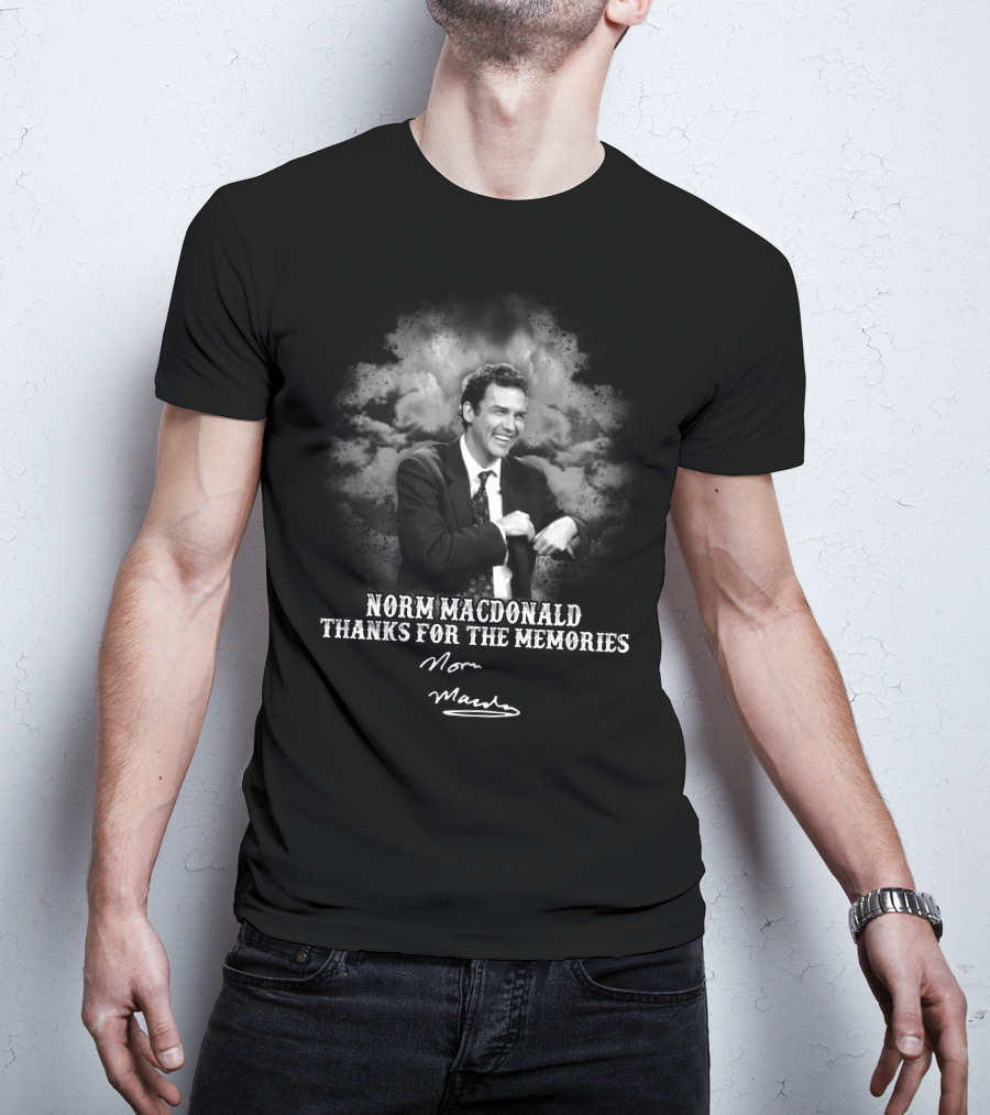 Norm Macdonald Thanks For The Memories T-Shirt
