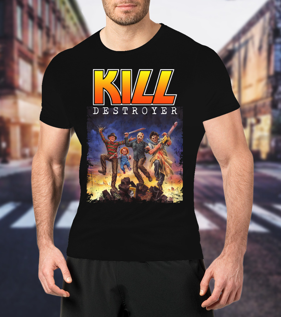 Kill Destroyer Killer Team-Up Art T-Shirt