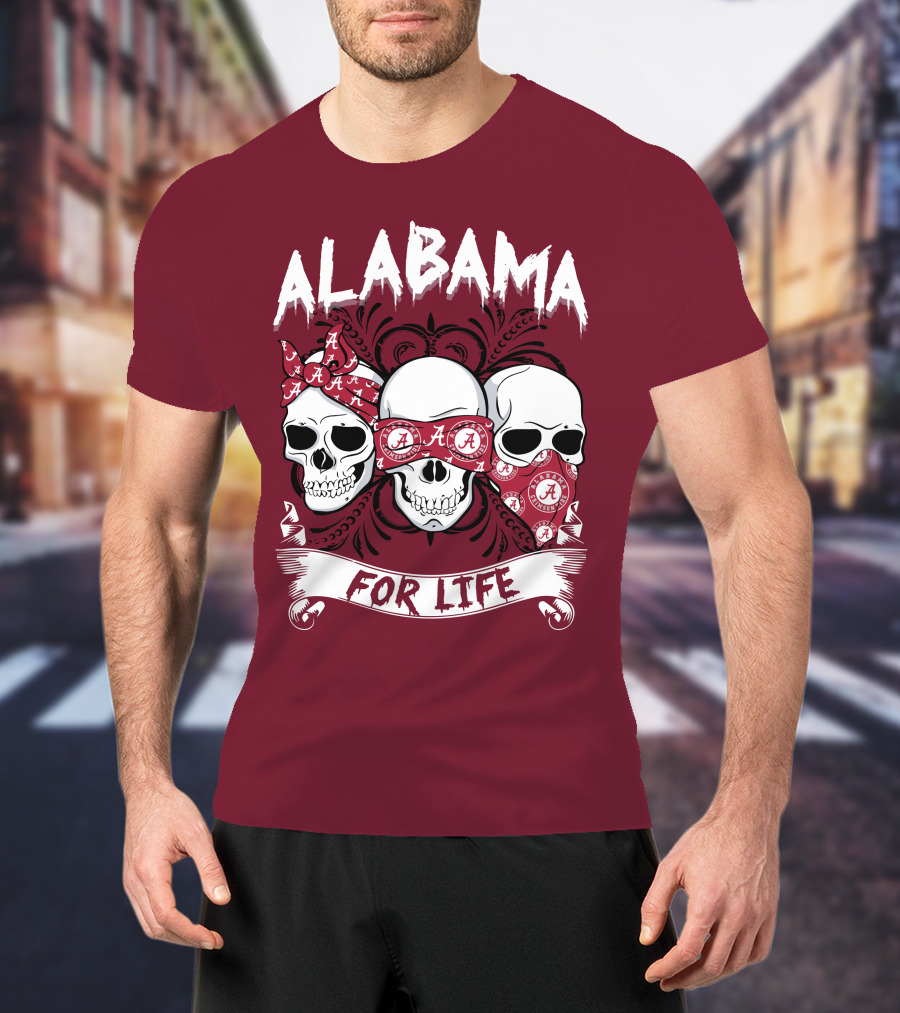 Alabama A A A For Life T-Shirt