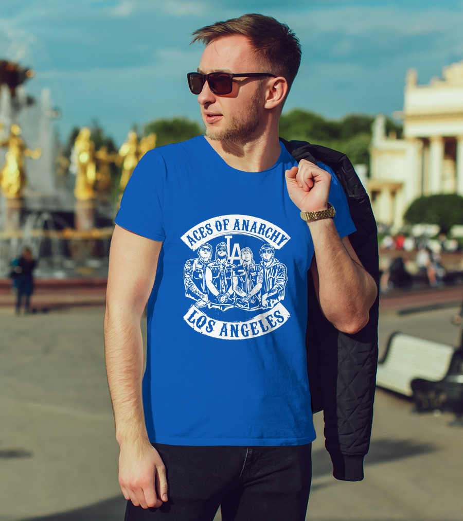 Aces Of Anarchy Los Angeles Dodgers T-Shirt