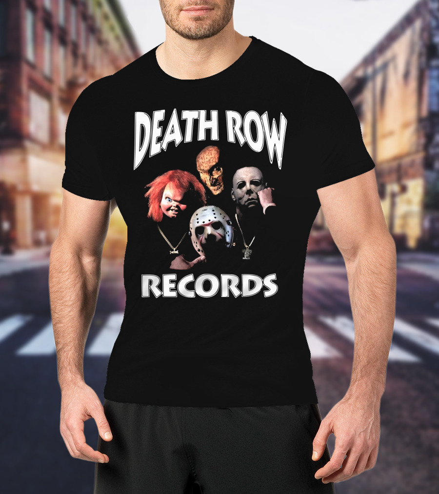 Death Row Records Horror Icons T-Shirt
