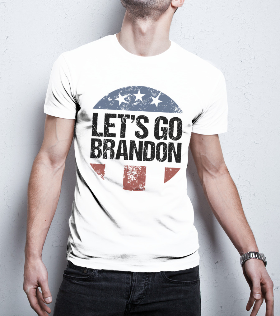 Let's Go Brandon Stars And Stripes T-Shirt