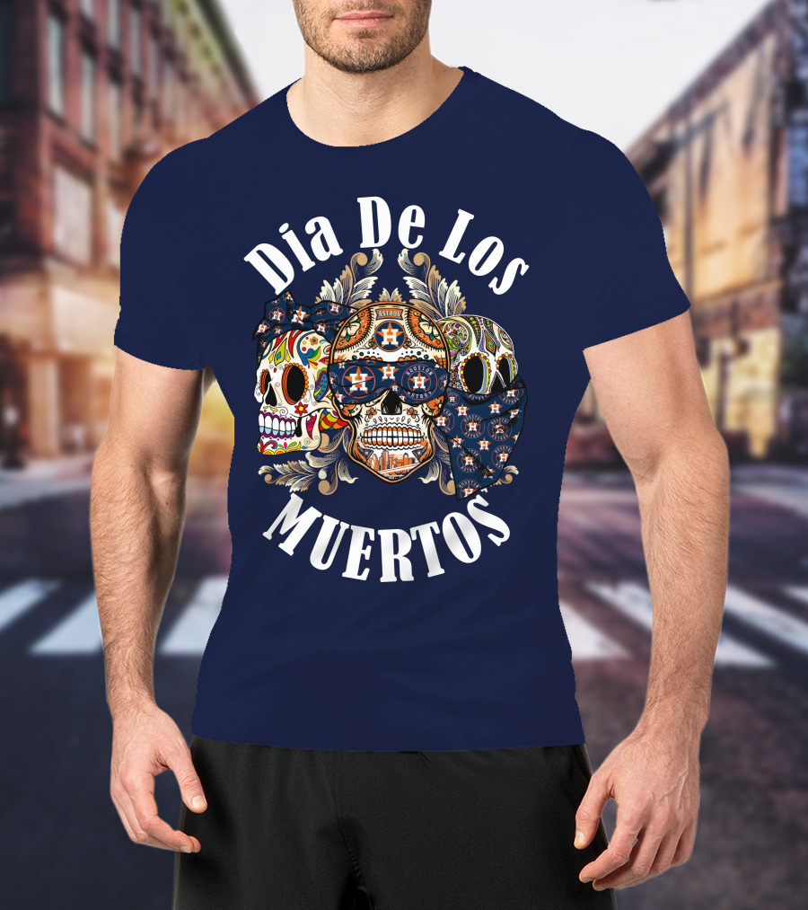 Dia De Los Muertos Houston Astros T-Shirt