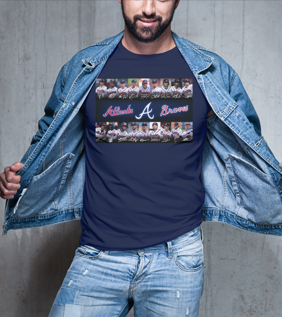 Atlanta Braves Signatures Collection T-Shirt