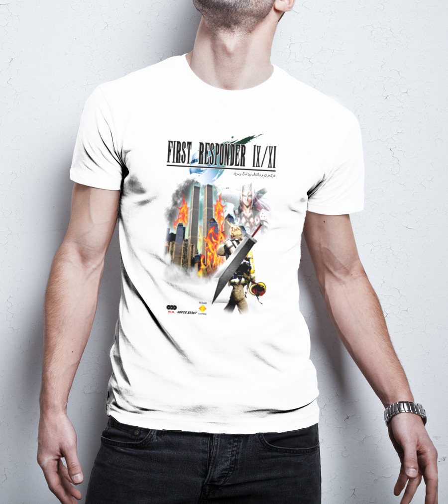 First Responder IX XI Real Heroes 9/11 T-Shirt
