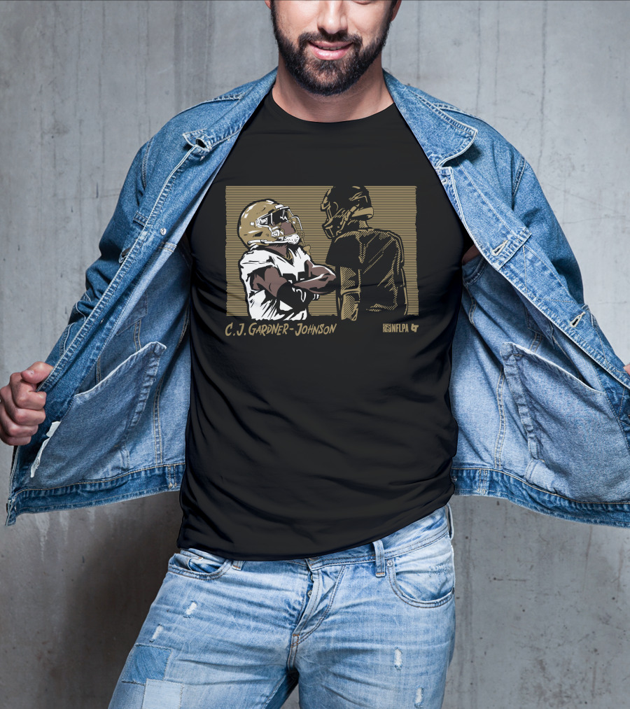 C.J. Gardner-Johnson NFLPA The Instigator Confrontation T-Shirt