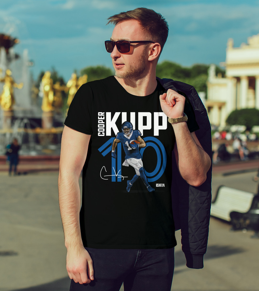 COOPER KUPP 10 NFLPA Football Player T-Shirt