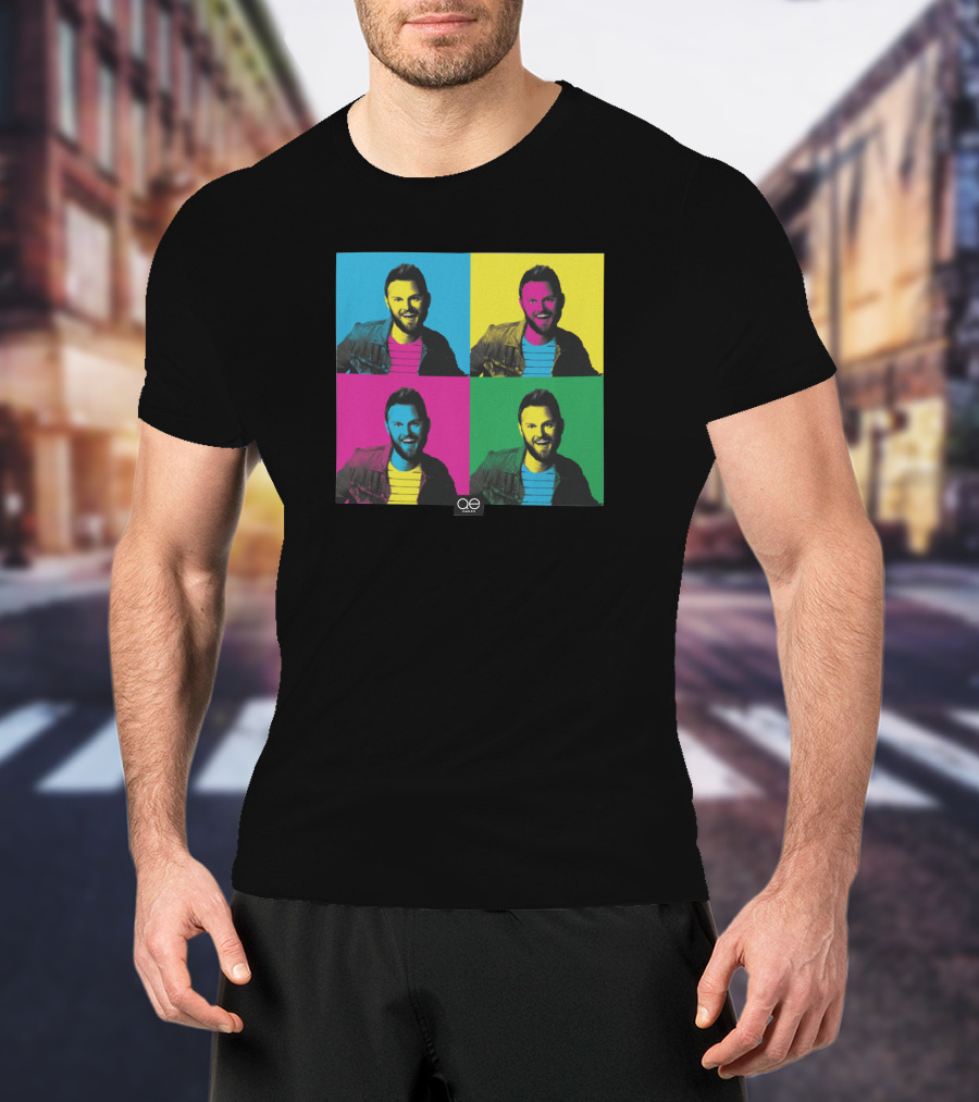 Queer Eye Merch Pop Art Style Four Panel T-Shirt