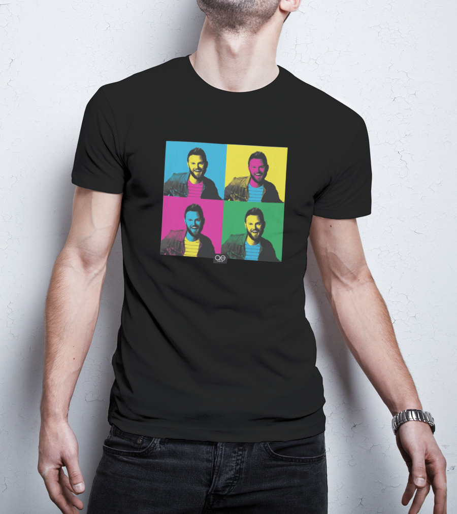 Queer Eye Merch Pop Art Style Four Panel T-Shirt