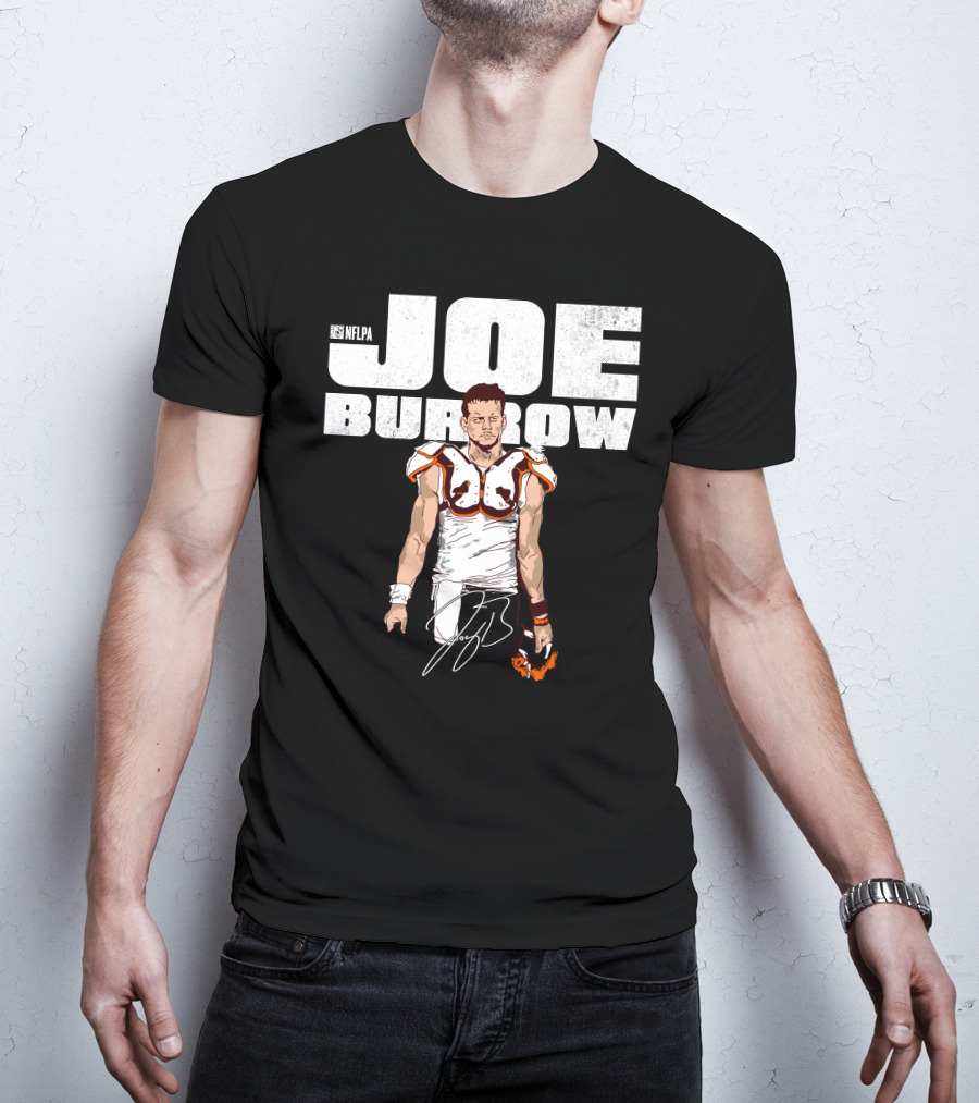 NFLPA Joe Burrow Football Player Youth T-Shirt