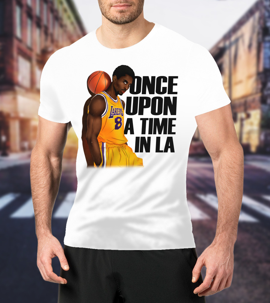 Once Upon A Time In LA Lakers 8 T-Shirt