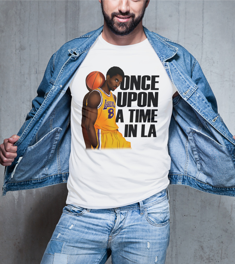 Once Upon A Time In LA Lakers 8 T-Shirt
