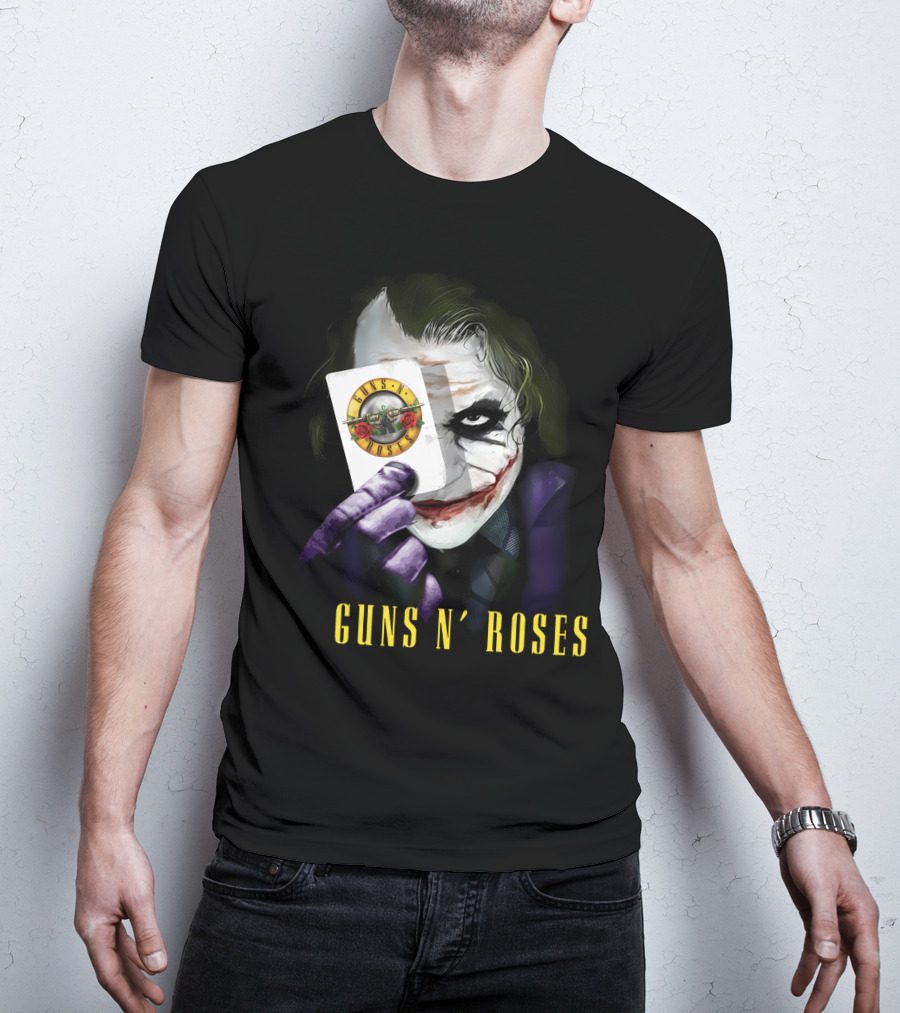 Guns N' Roses Joker Playing Card T-Shirt