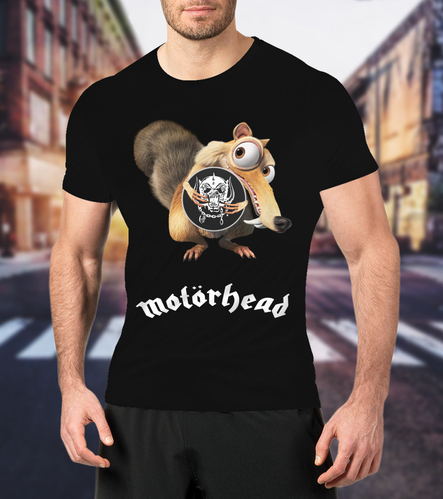 Motörhead Scrat Ice Age Crossover T-Shirt