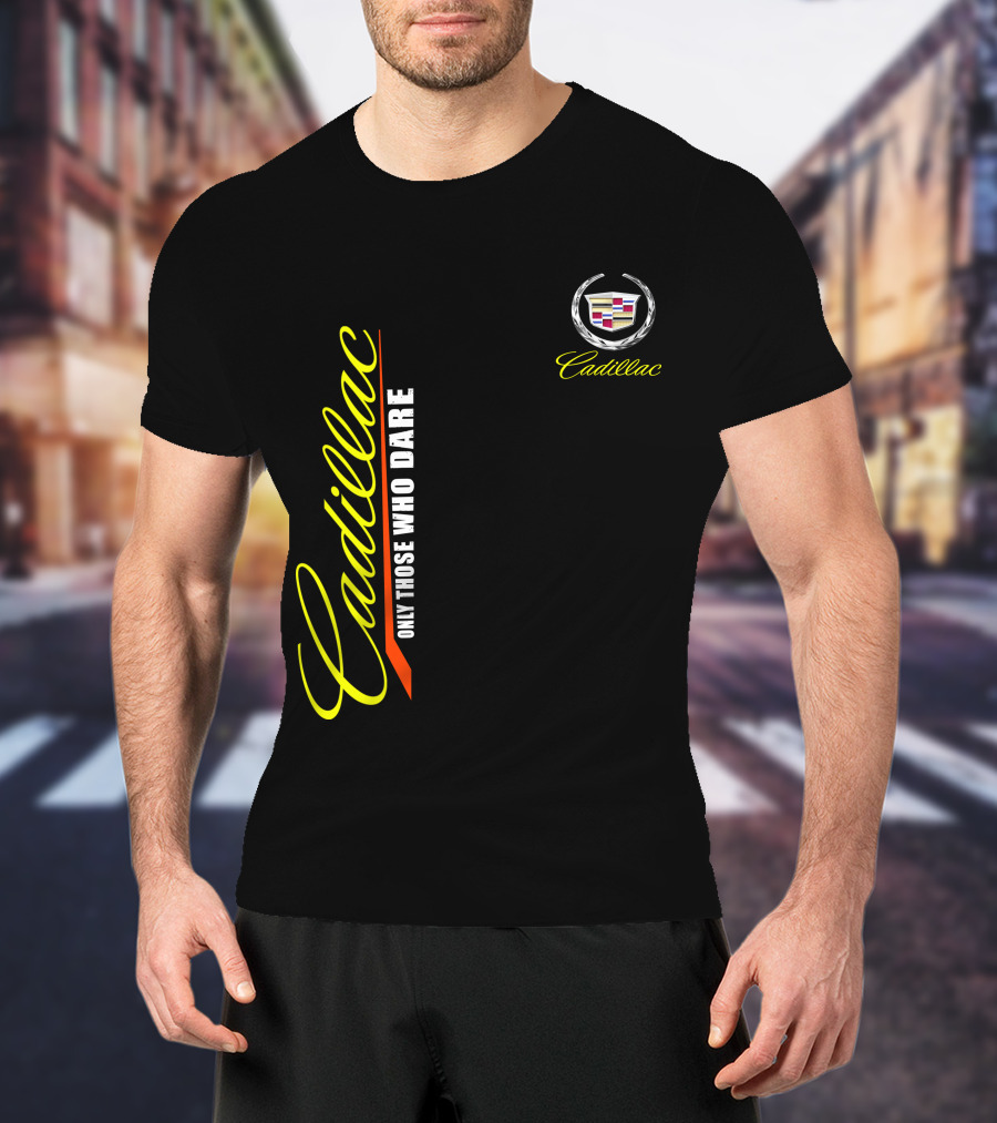 Cadillac Only Those Who Dare Logo T-Shirt