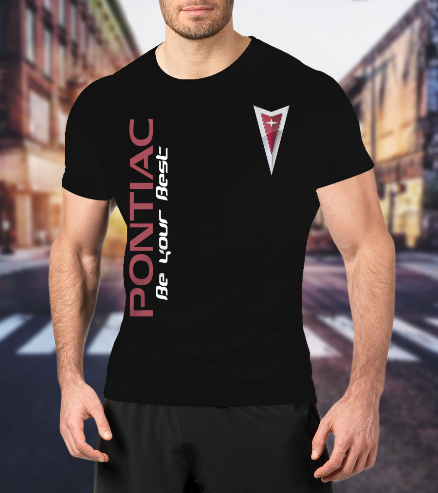 Pontiac Be Your Best Arrowhead Badge T-Shirt