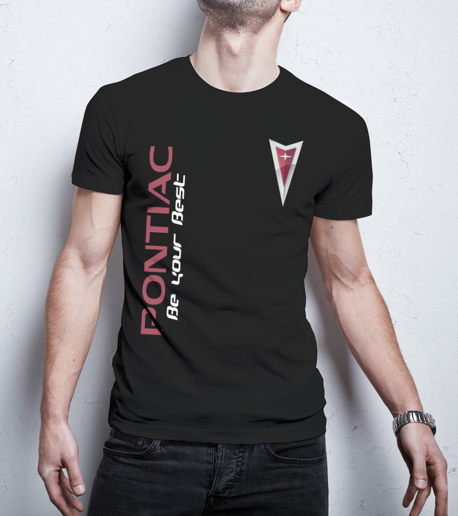 Pontiac Be Your Best Arrowhead Badge T-Shirt