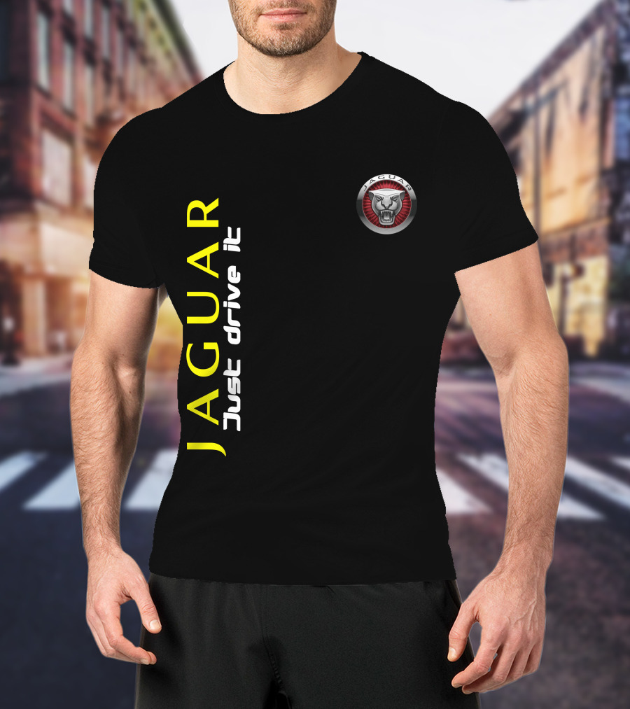 Jaguar Just Drive It Badge T-Shirt