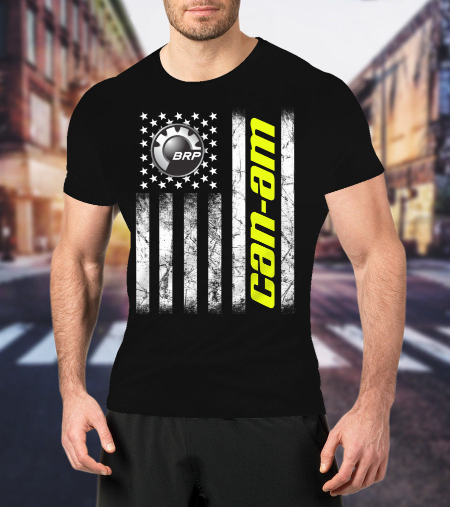 BRP Can-Am Flag T-Shirt