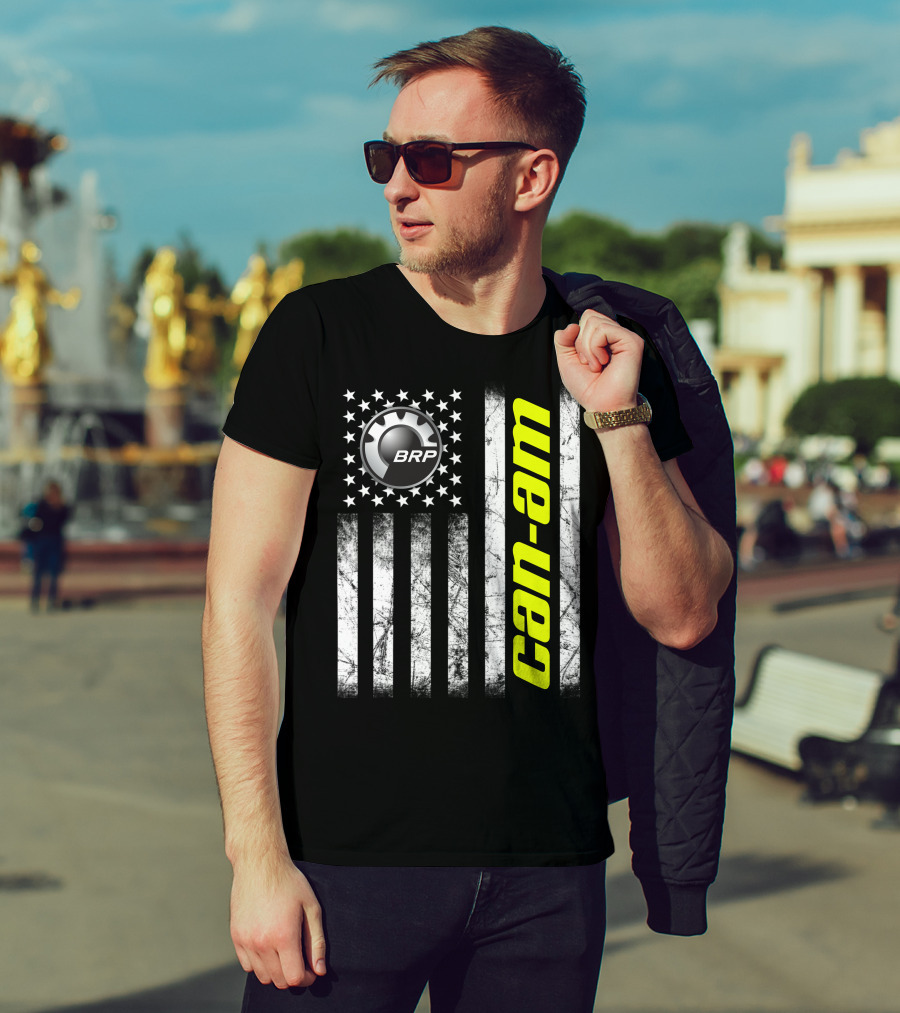 BRP Can-Am Flag T-Shirt