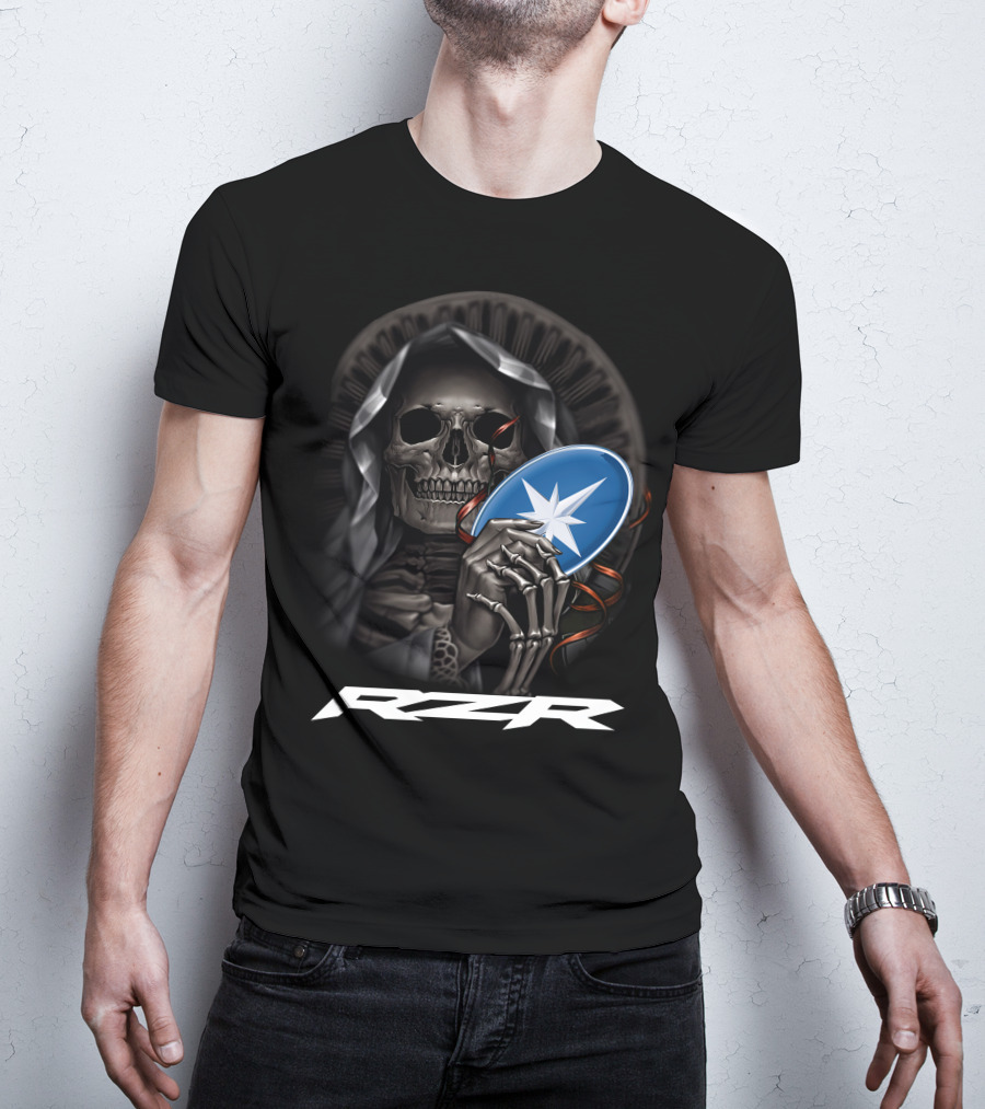 Rzr Grim Reaper Holding Star T-Shirt