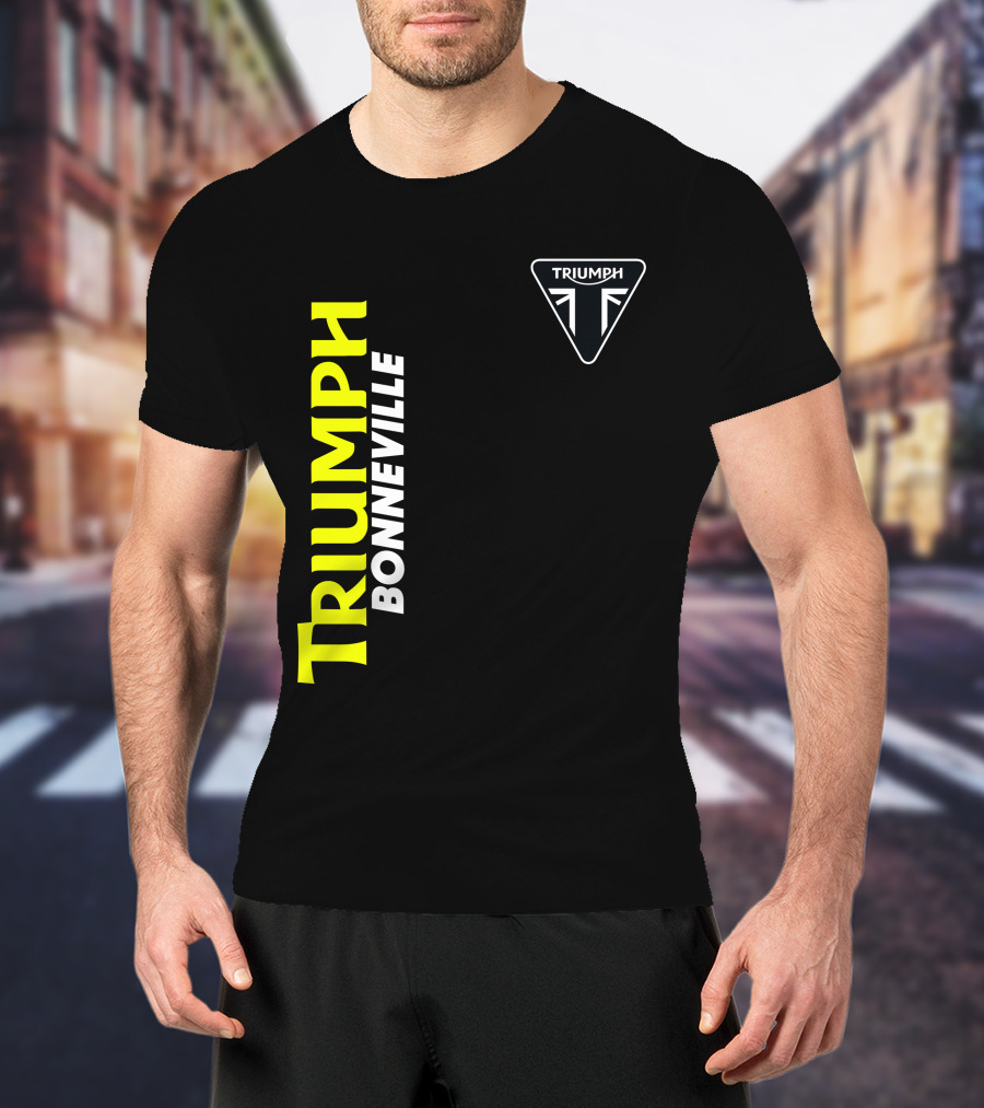 Triumph Bonneville Logo Triumph Triangular T-Shirt