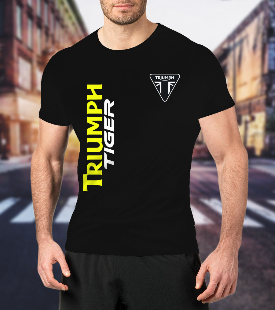 Triumph Tiger British Motorcycle T-Shirt