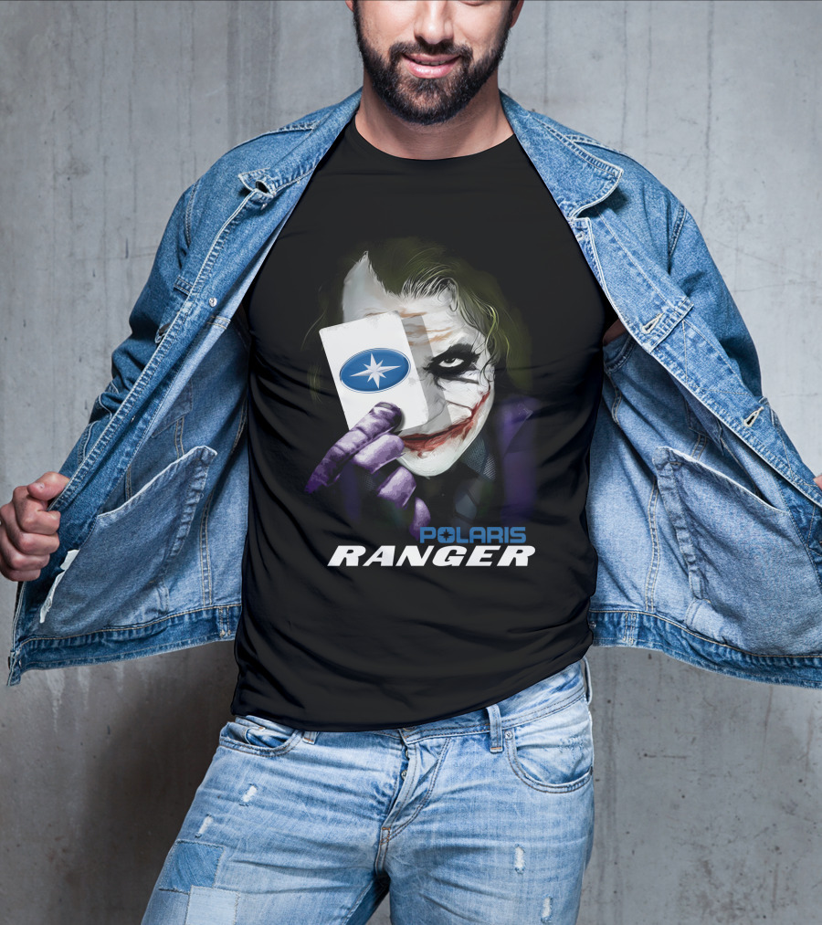 Polaris Ranger Joker Card Face T-Shirt