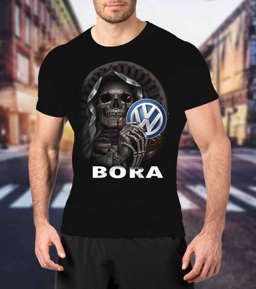 Bora Volkswagen Grim Reaper Skeleton T-Shirt