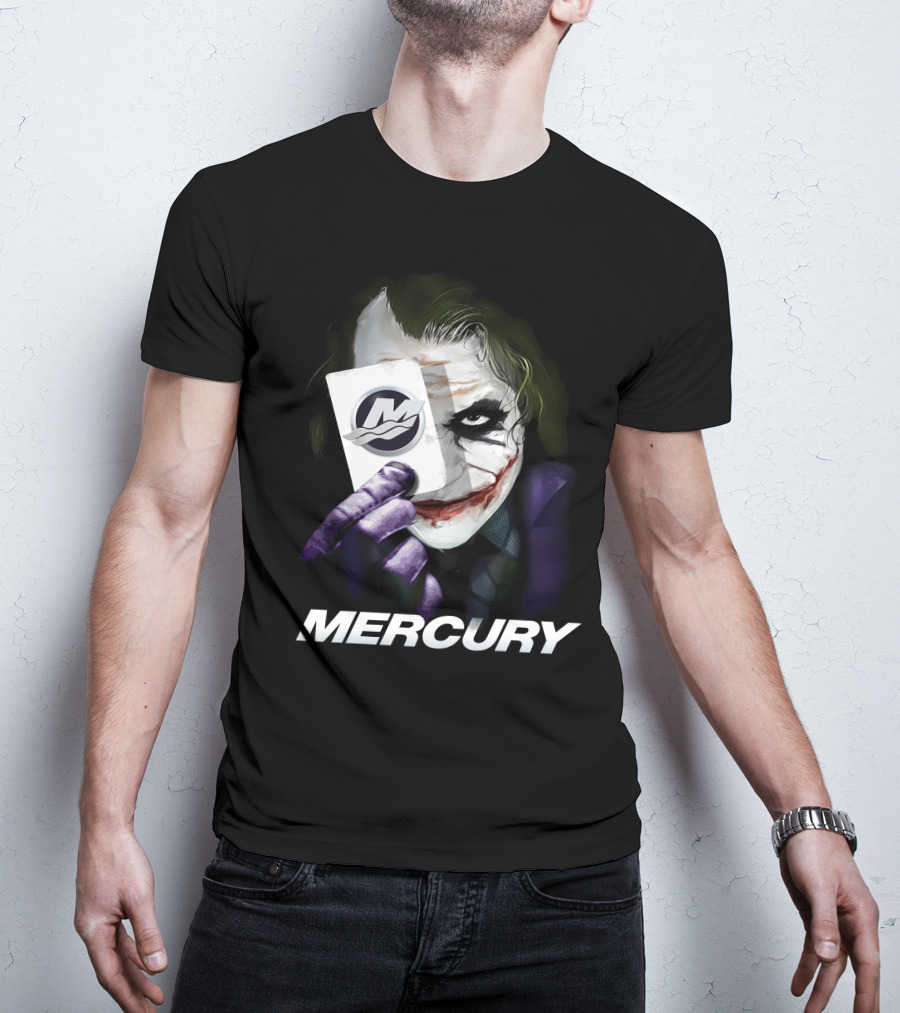 Mercury M Comic Villain Cardface T-Shirt