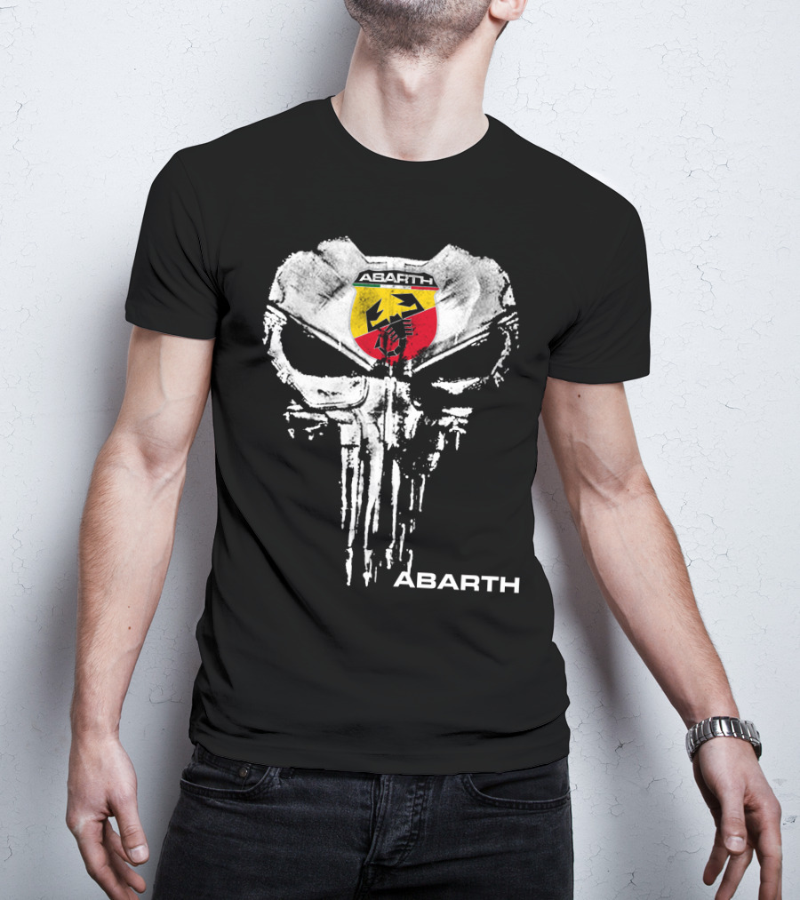 Abarth Punisher Skull T-Shirt