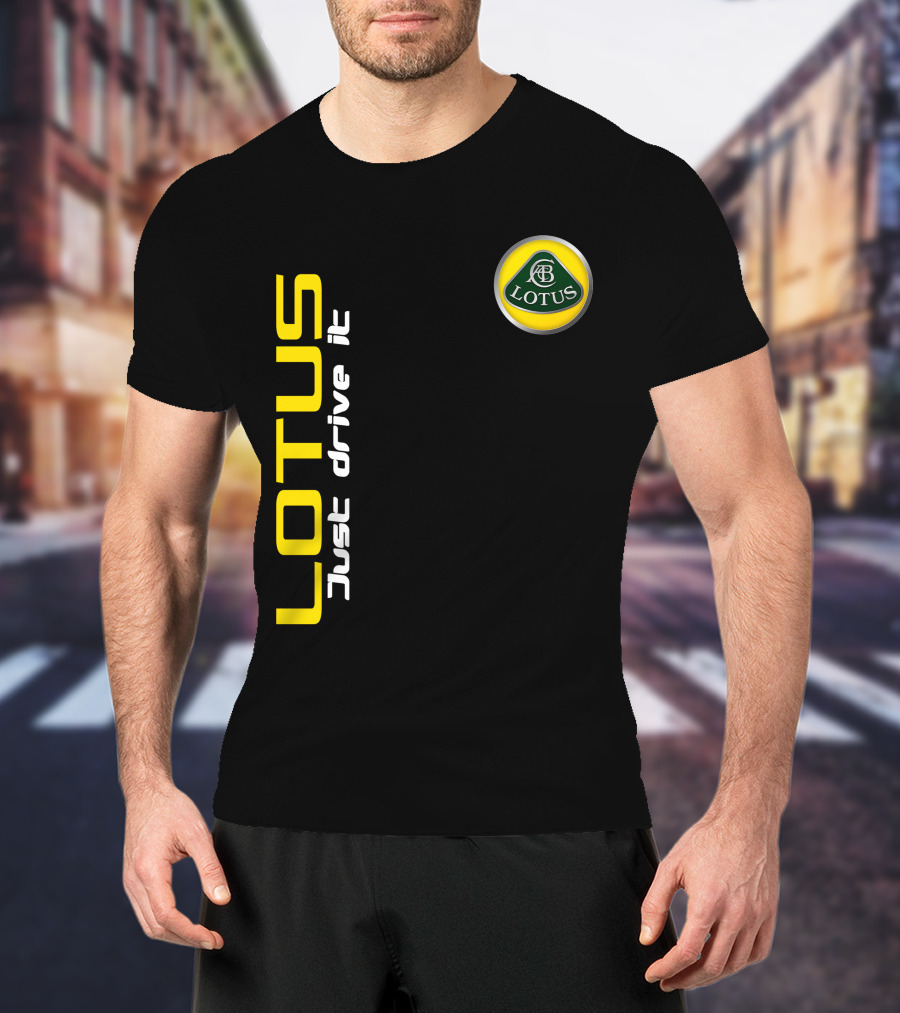Lotus Just Drive It Logo Badge T-Shirt